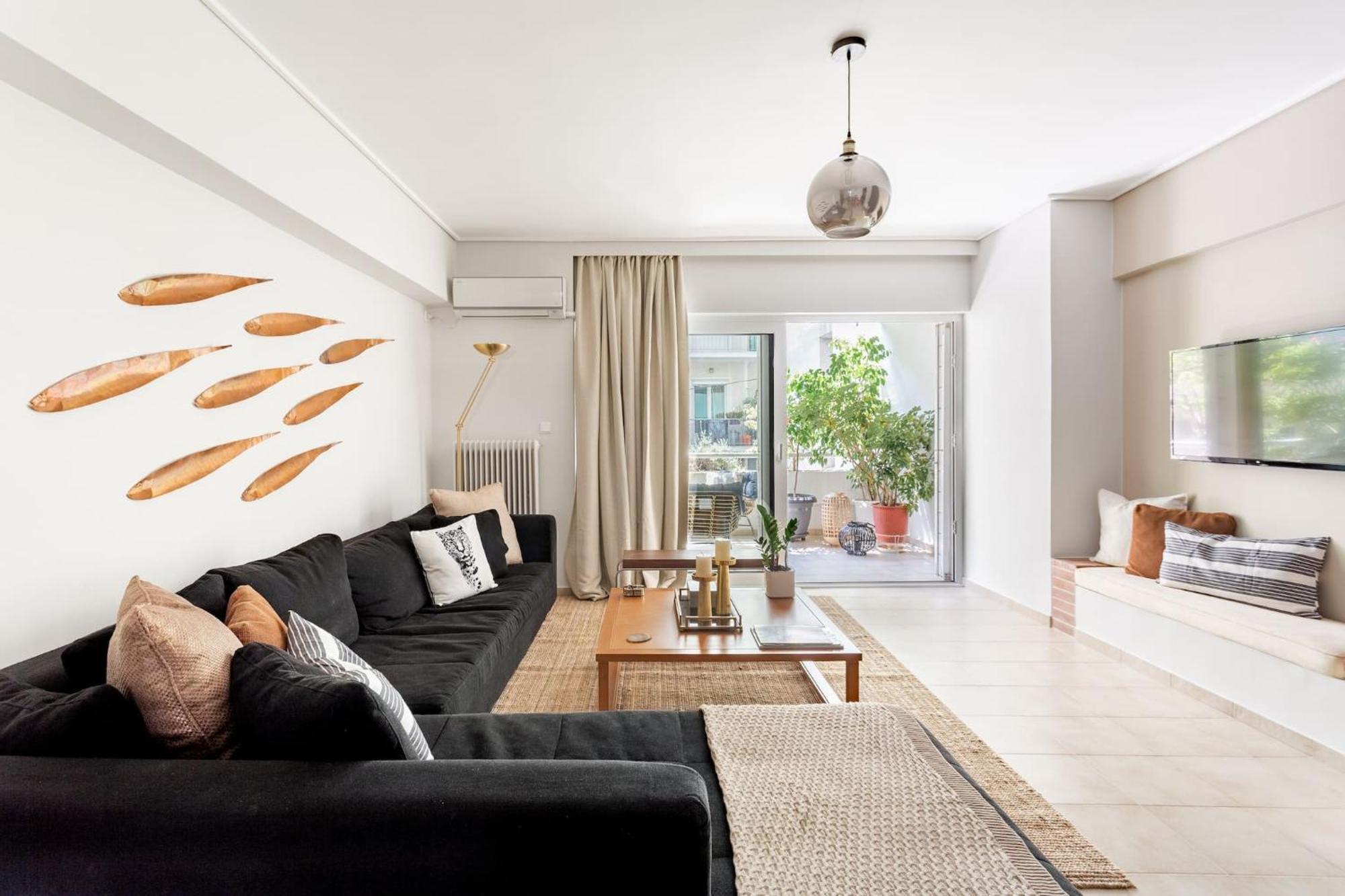 Fresh Detailed Stylish Apartment At Acropolis Афины Экстерьер фото